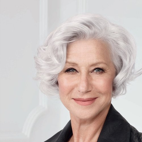 Ellen Mirren Age Perfect Silver Care hero