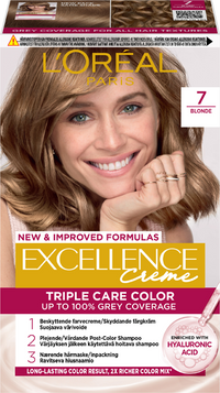 Hårfarve 7 Blonde Excellence Creme produktbillede