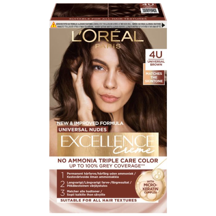 Excellence Cool Creme 4.11 Ultra Ash Brown