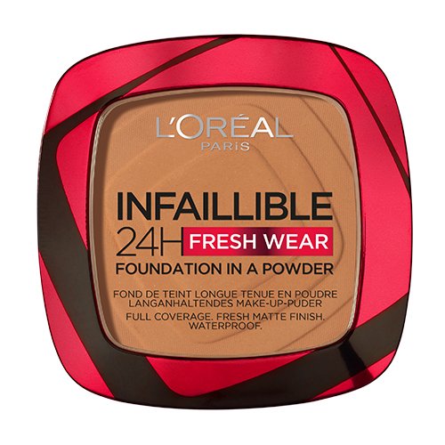 OAP MAKEUP FACE FRESH WEAR 2020 POWDER PACK CLOSE 330 HAZELNUT
