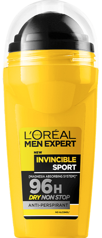 Roll On Dedodorant Invincible Sport Men Expert Hero Produktbillede