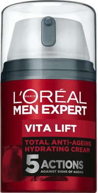 Cream Total Anti Aging Hydrating Cream Men Expert Vitalift Produktbillede