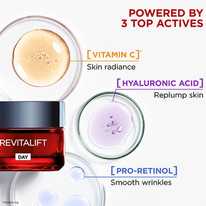 LOP Revitalift Laser Daycream Ingredients Ecomm